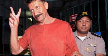 Russian arms dealer, Viktor Bout, detained in Bangkok in 2008 and sentenced to serve 25 years in prison in the U.S. in 2012.in 2012.