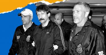 Viktor Bout, the "Merchant of Death", in U.S. custoday