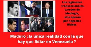 Maduro ¿la única realidad con la que hay que lidiar en Venezuela ?